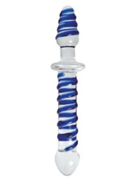 Twisted Love Glass Dildo