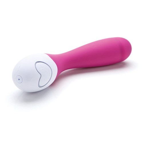 Lovelife Cuddle G-Spot Massager laying on table - Pink