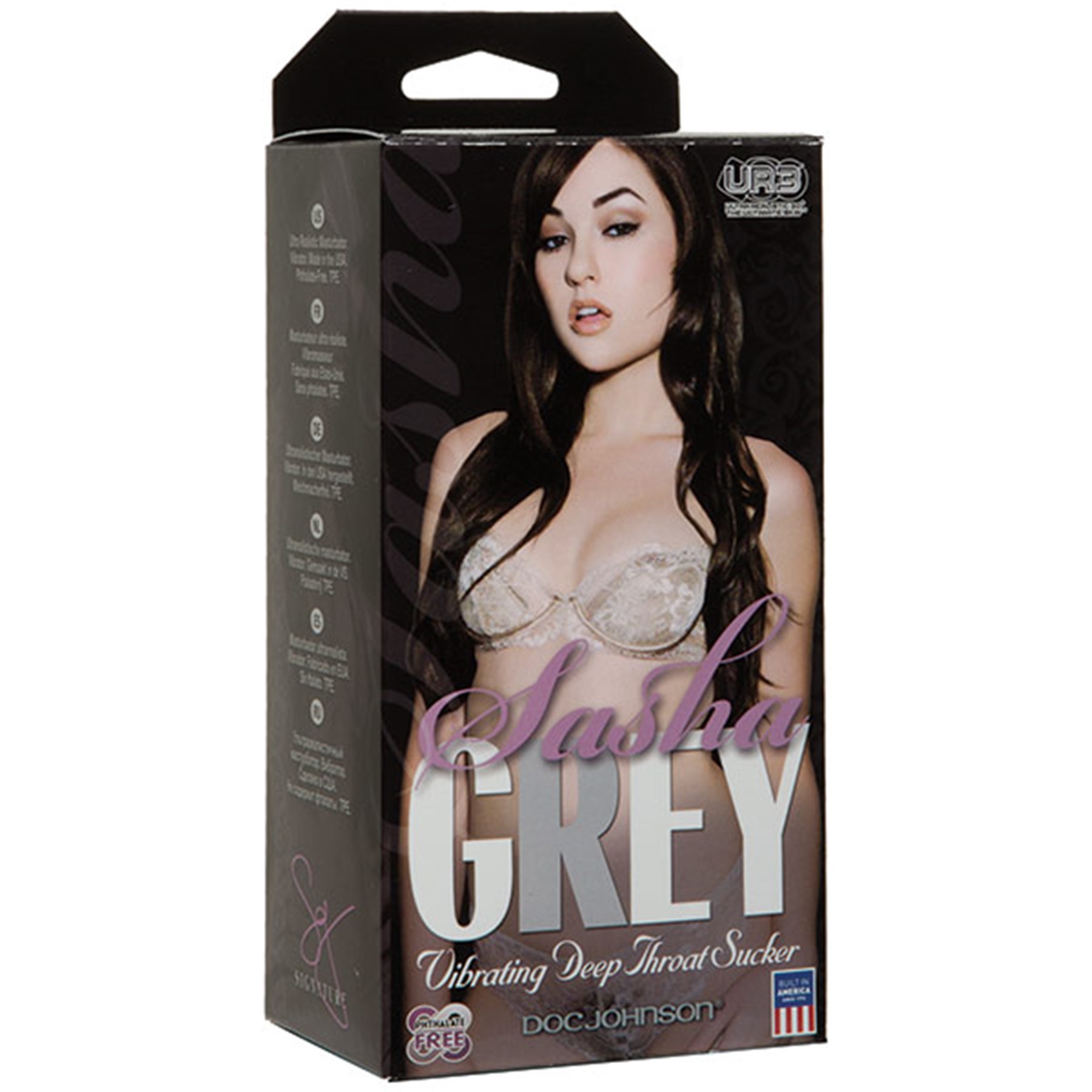 Sasha Grey Vibrating Deep Throat Stroker