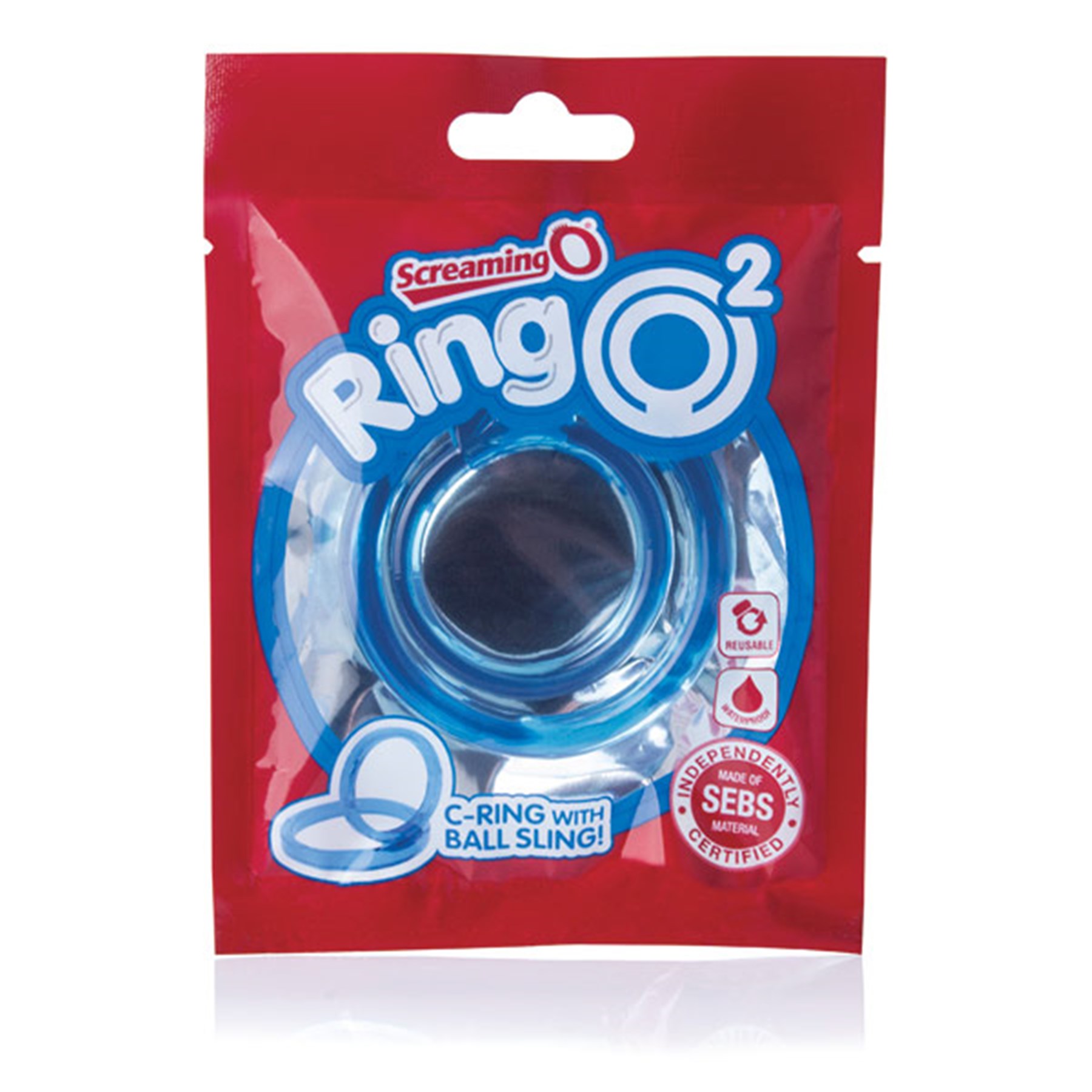 Ring-O 2 Penis Ring blue package