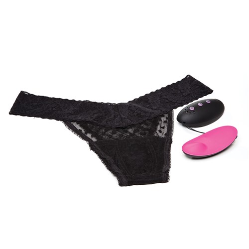 Ohmibod Club Vibe 2.Oh! panties on table with vibrator