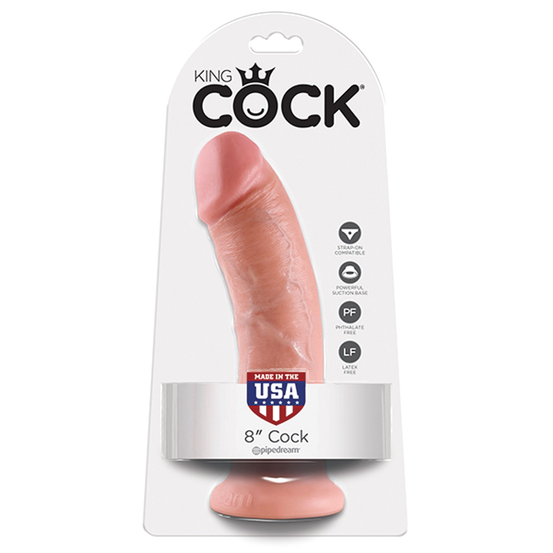 KingCock Suction Cup Dildo box