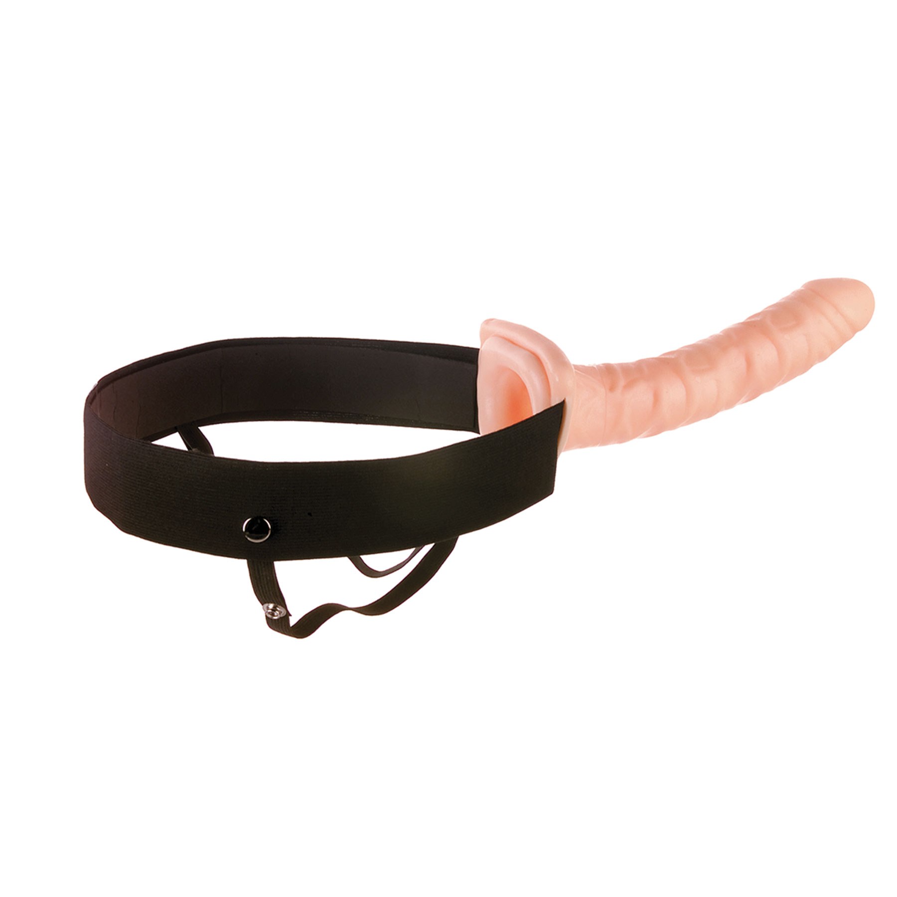 10" Hollow Dream Strap-On side view