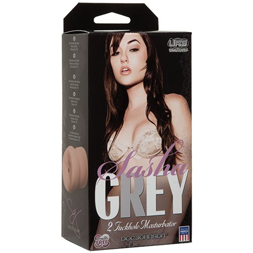 Sasha Grey 2 Hole Stroker box