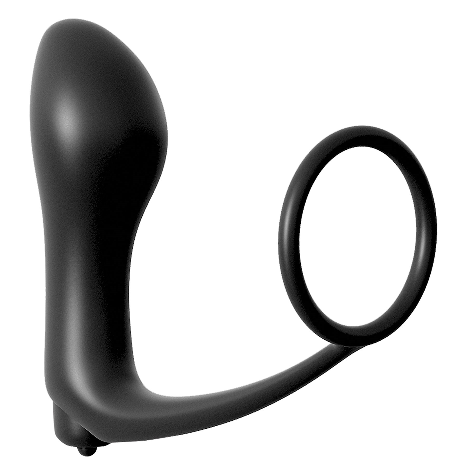 Vibrating Ass-Gasm Cockring Plug