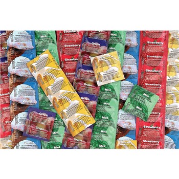 Flavored Condom Sampler 50-pack