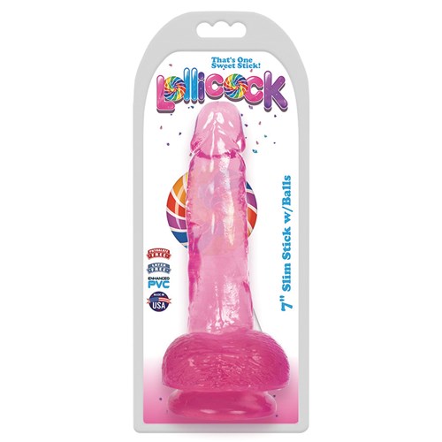 Lollicock Slim Stick 7" Dildo box cover