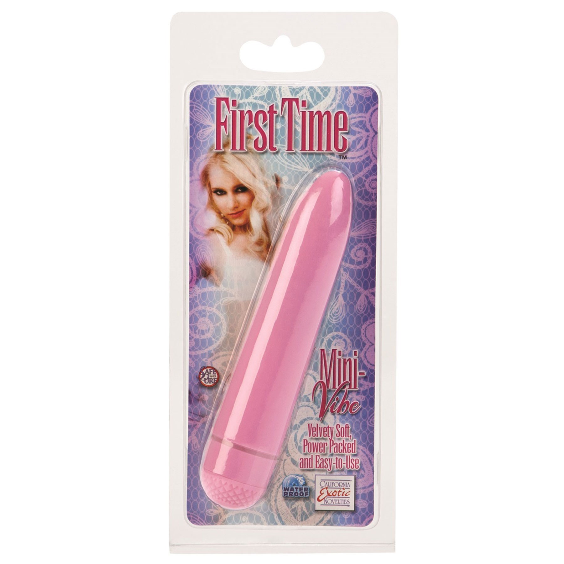 First Time Mini Vibrator front package