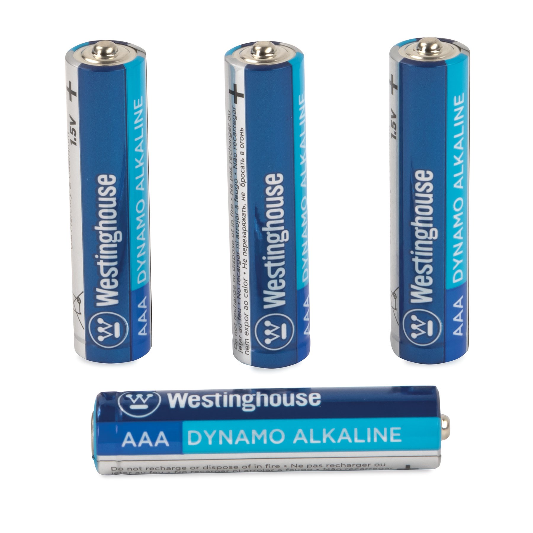 AAA Batteries 4-Pack showing  all 4