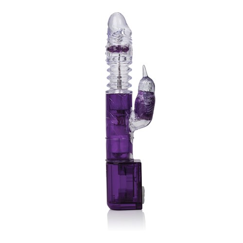 Endless Pleasure Thrusting Vibrator showing side view