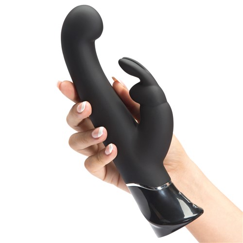 Fifty Shades of Grey Greedy Girl G-Spot Rabbit Vibrator in Hand