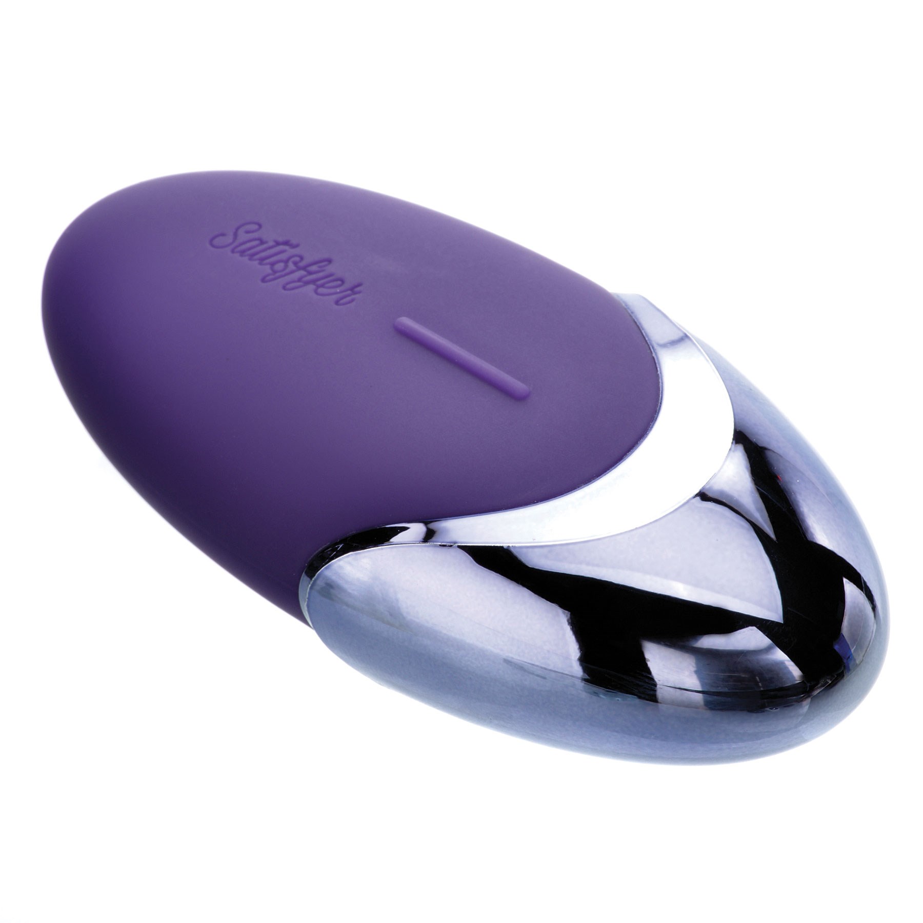 Satisfyer Layons Purple Pleasure Vibrator Laying Down