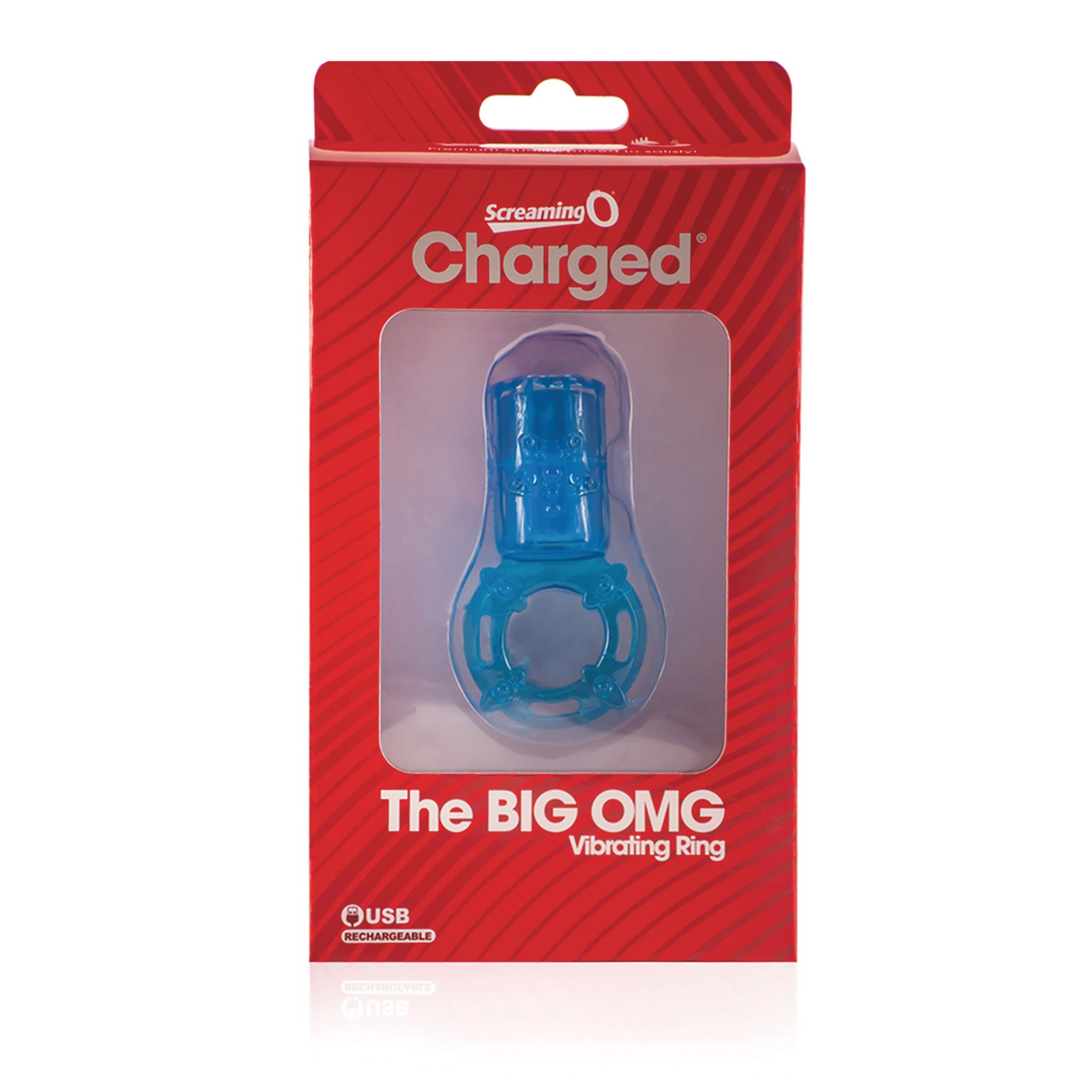 Screaming O Charged The Big Omg Vibrating Ring box