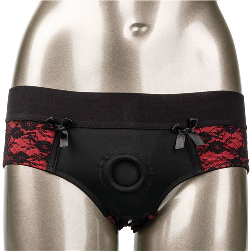 Scandal Crotchless Pegging Panty Set panty only