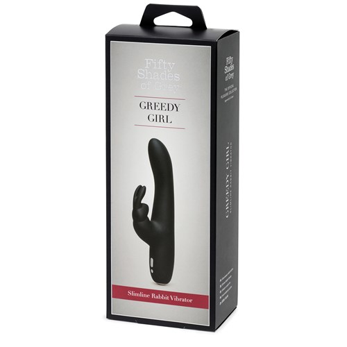 Fifty Shades Of Grey Slimline Rabbit Vibrator box