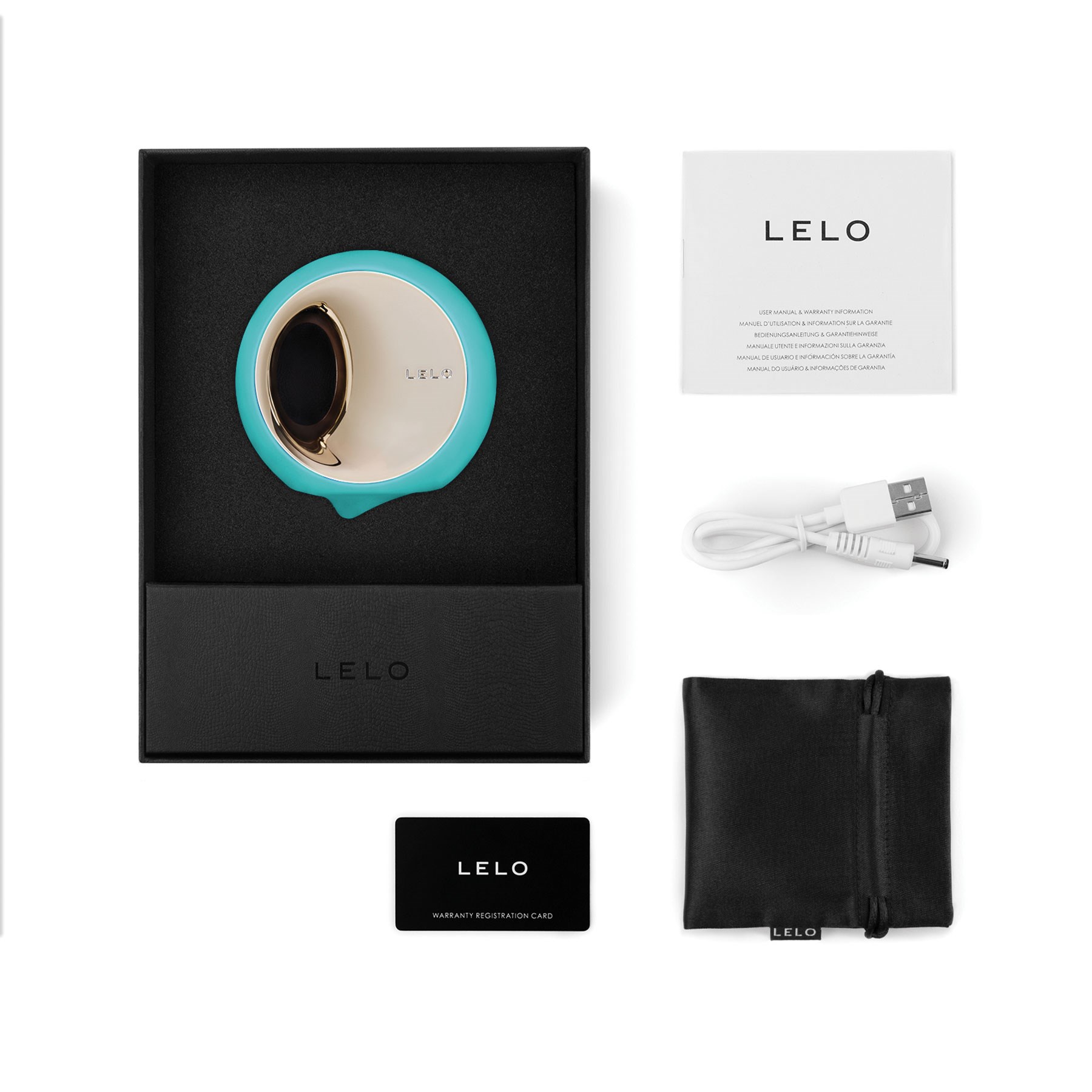 Lelo Ora 3 Oral Pleasure Stimulator components