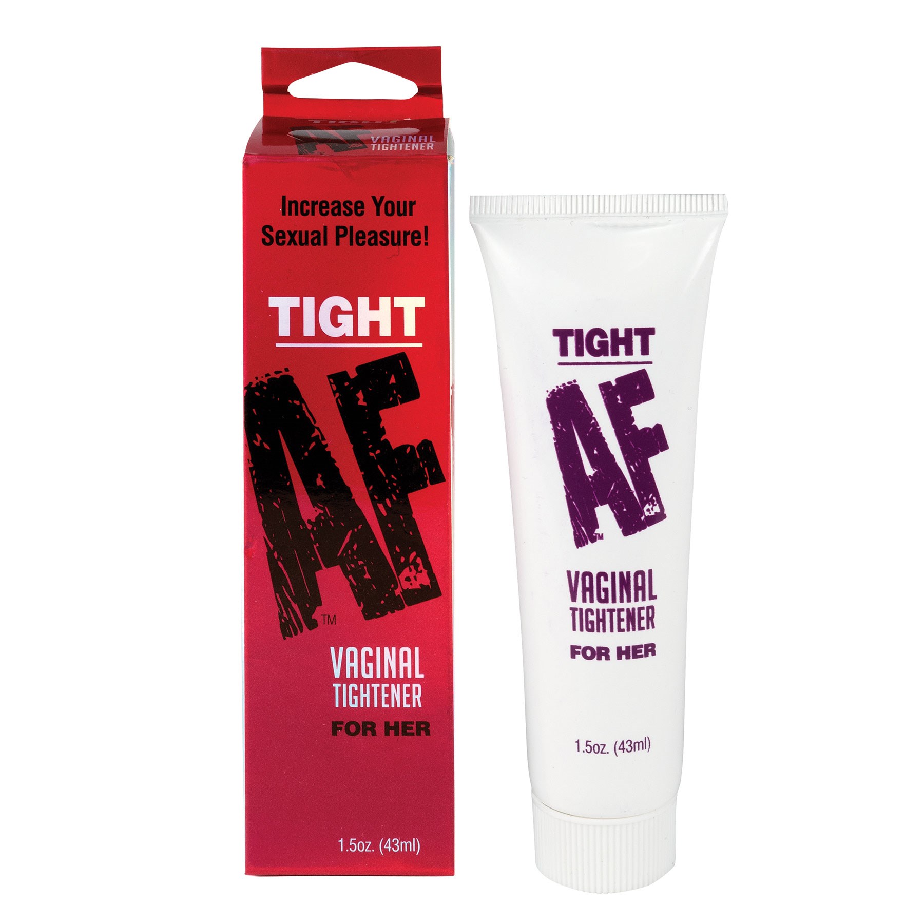 Tight AF Vaginal Tightener front of bottle