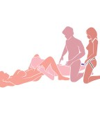 Conga Line Group Sex Position