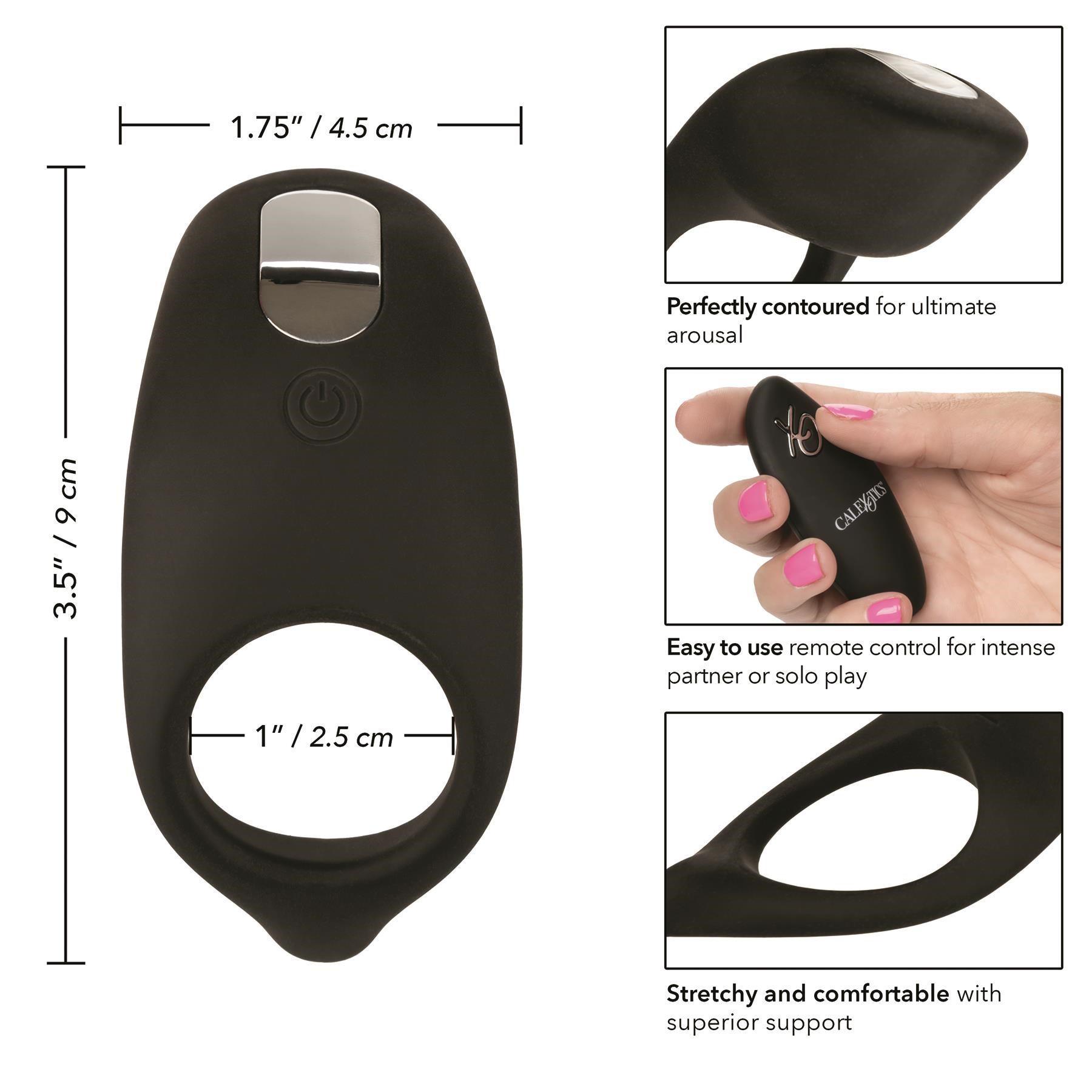 Couples Foreplay Set w/Remote Control Instructions For Penis Ring