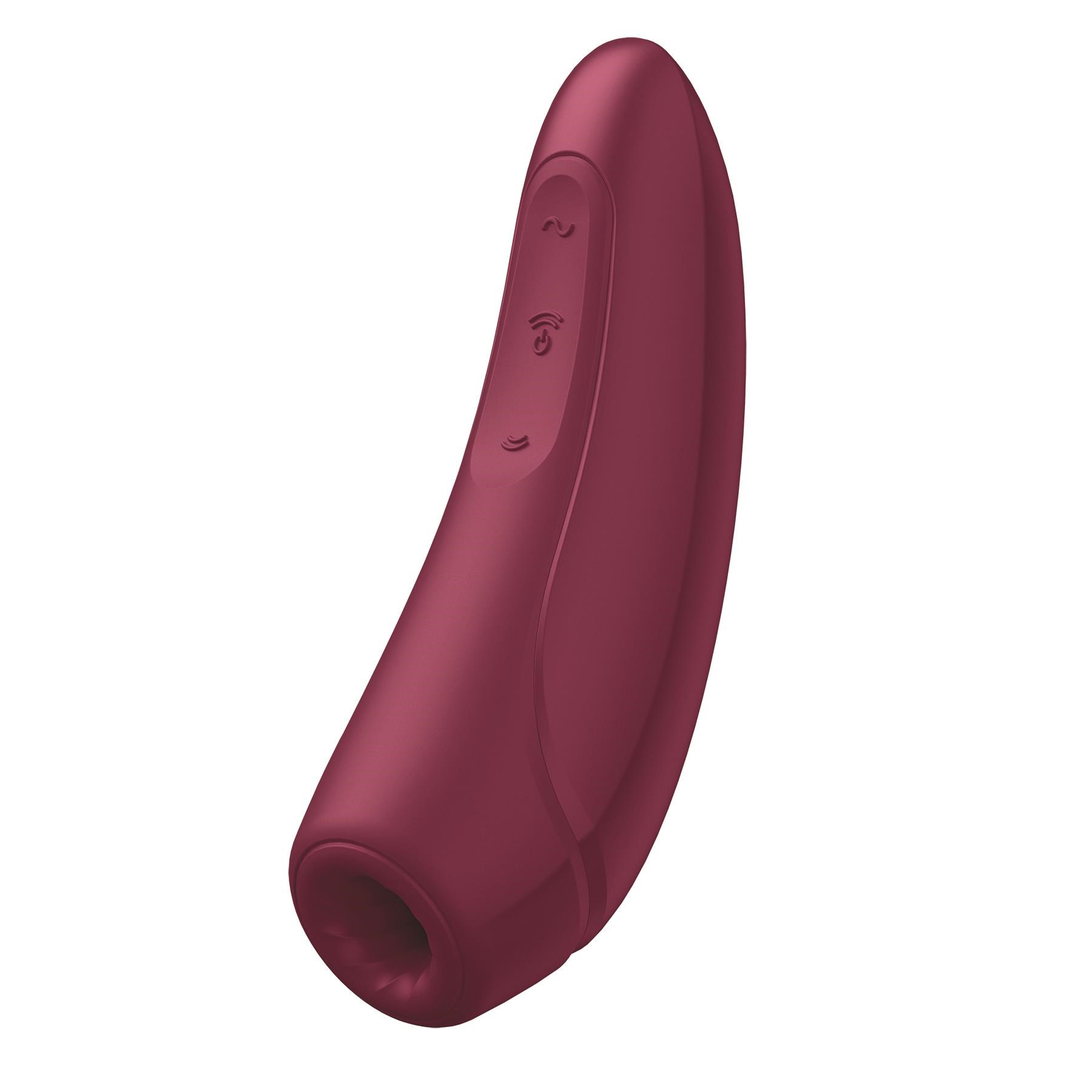 Satisfyer Curvy 1 Clitoral Stimulator Product Shot At Angle