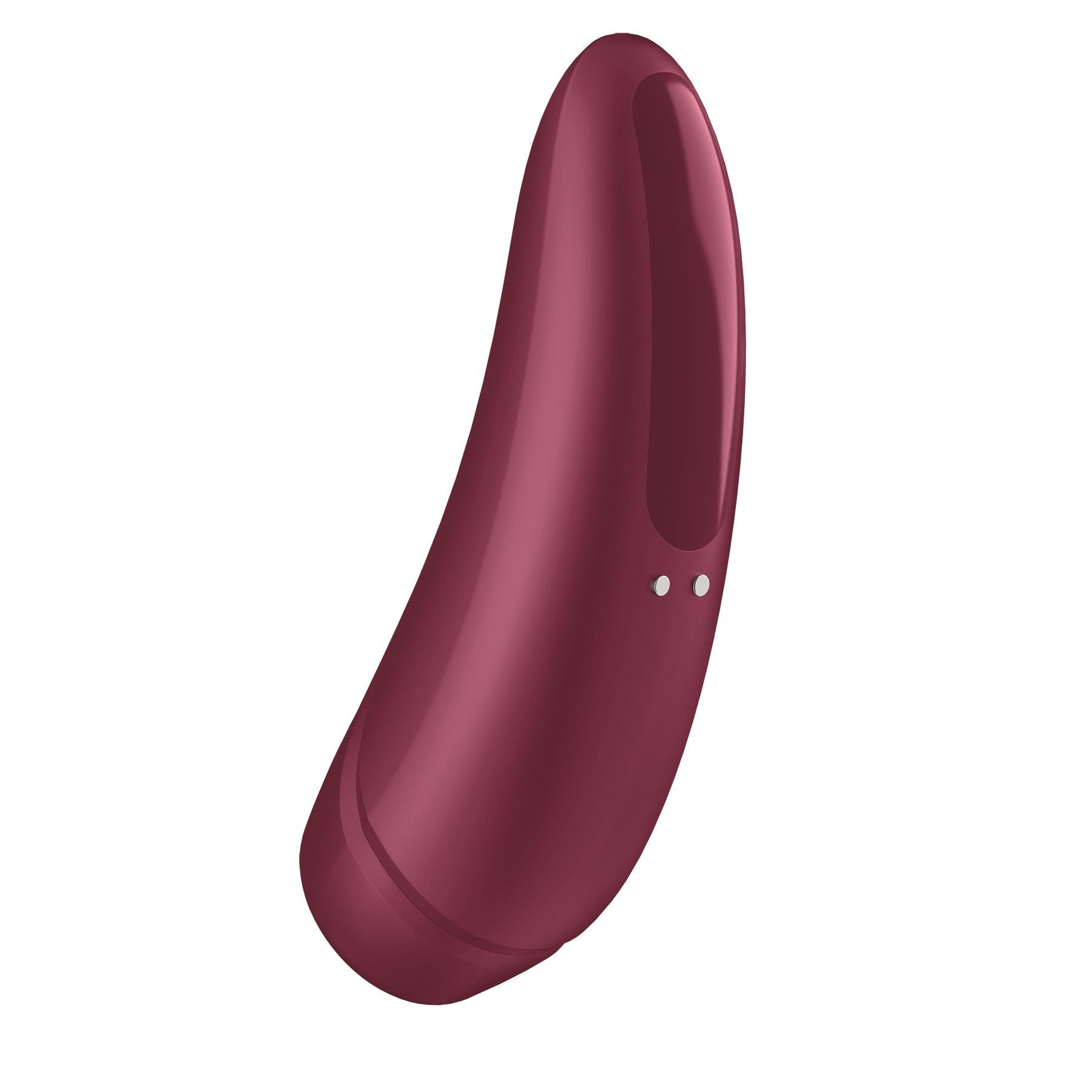 Satisfyer Curvy 1 Clitoral Stimulator Product Shot At Angle of Back