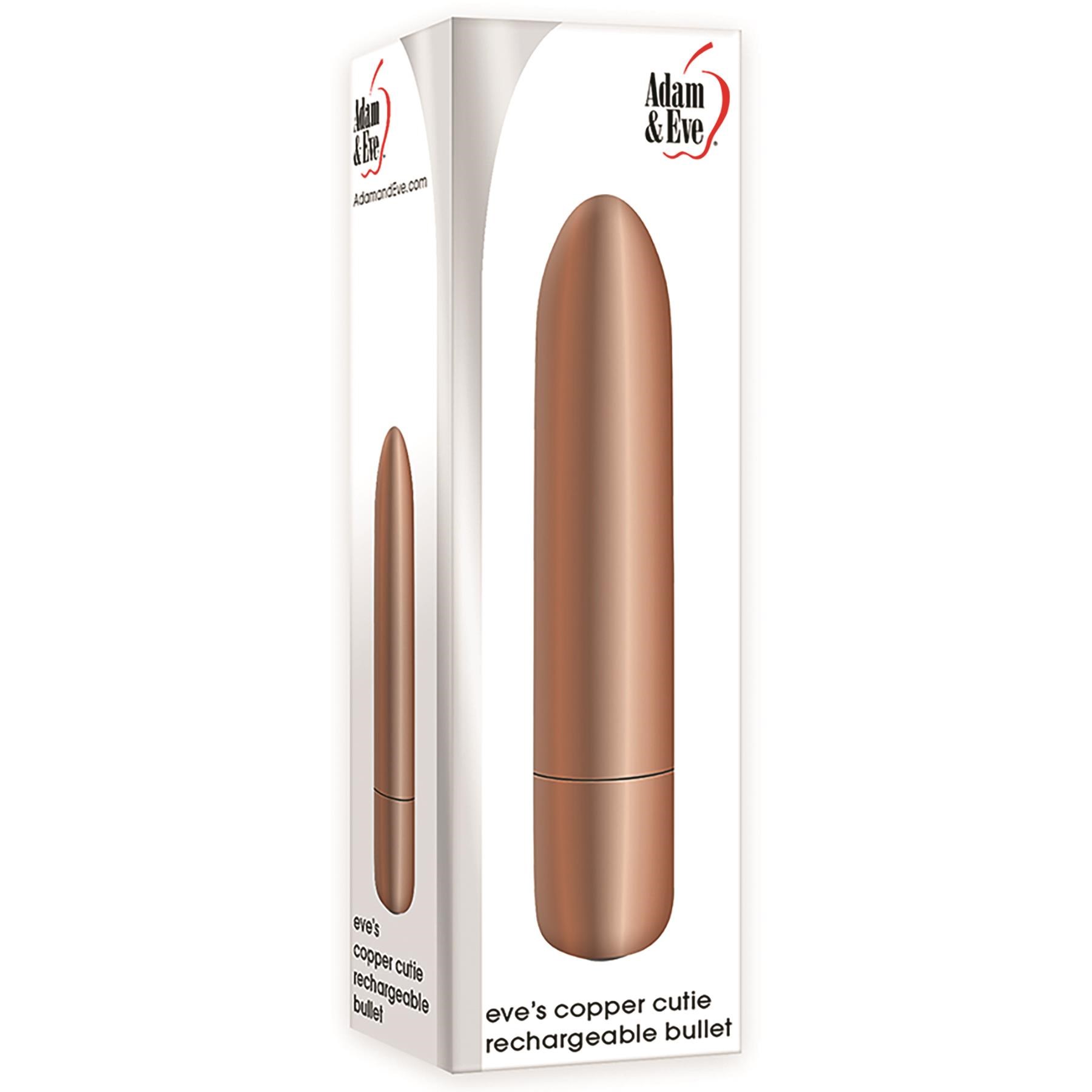 Eve's Copper Cutie Rechargeable Bullet Package Shot