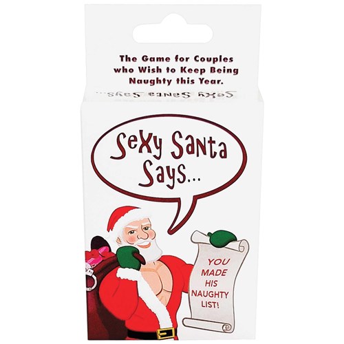 sexy santa says box