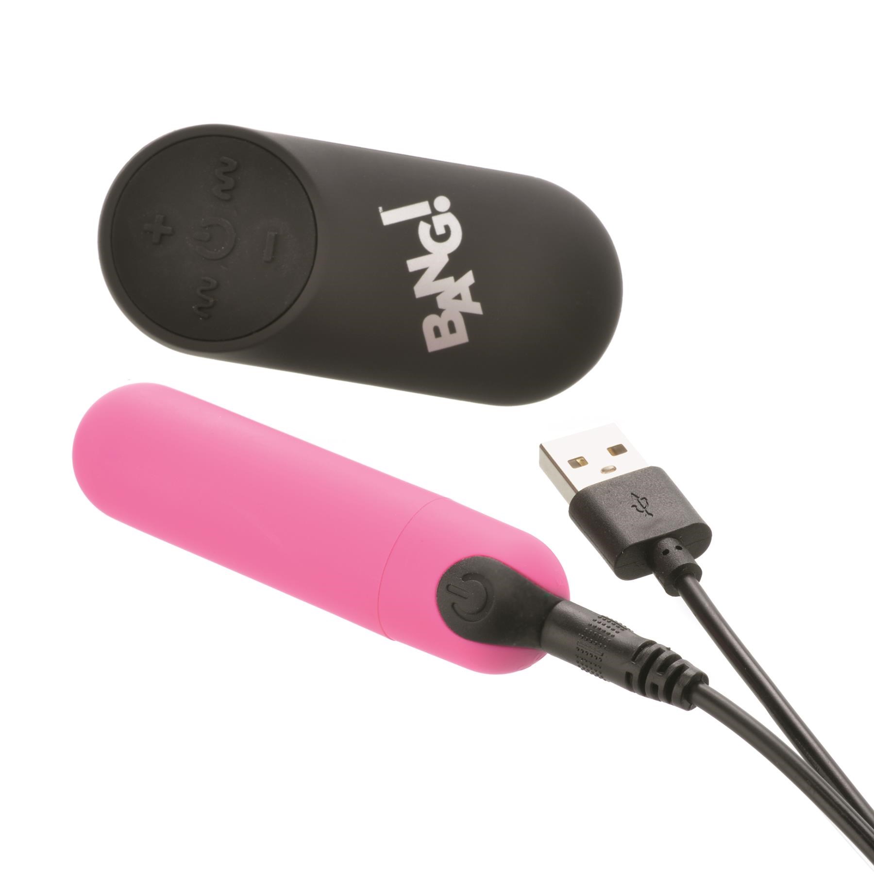 Bang! Power Panty Kit Bullet Showing Where Charger is Inserted