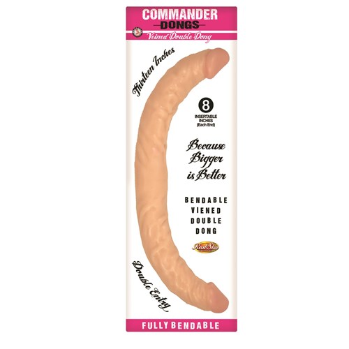 Commander 13-Inch Double Dildo Packaging Shot