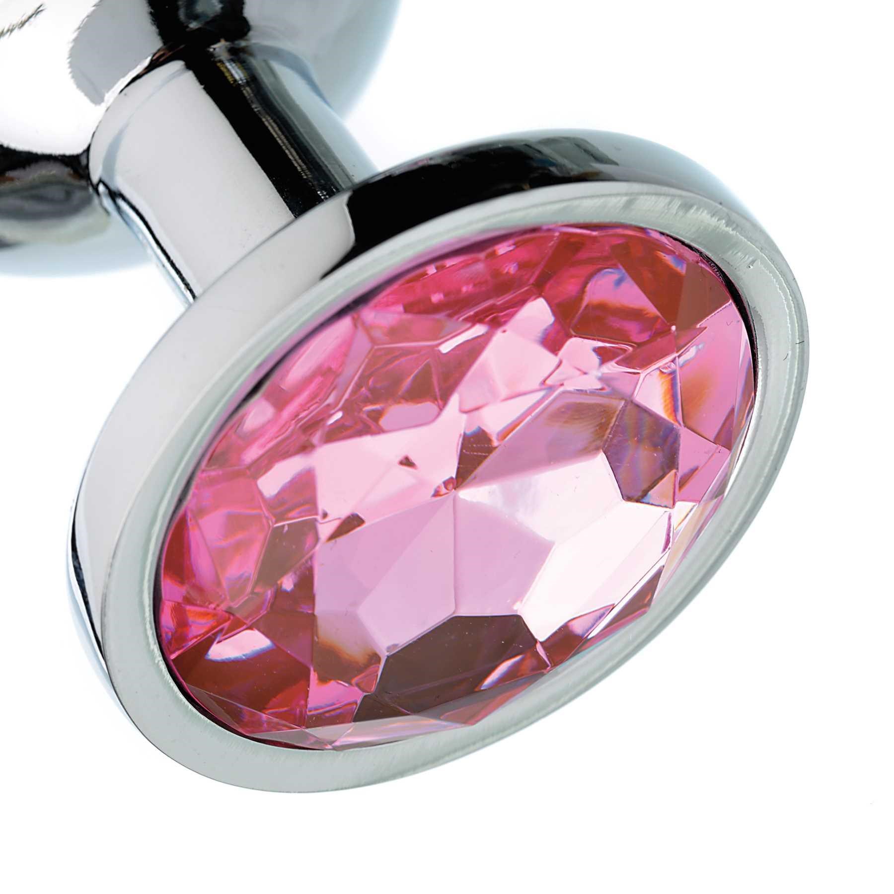 pink gem anal plug set gem