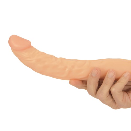 Commander 13-Inch Double Dildo Hand Shot #2