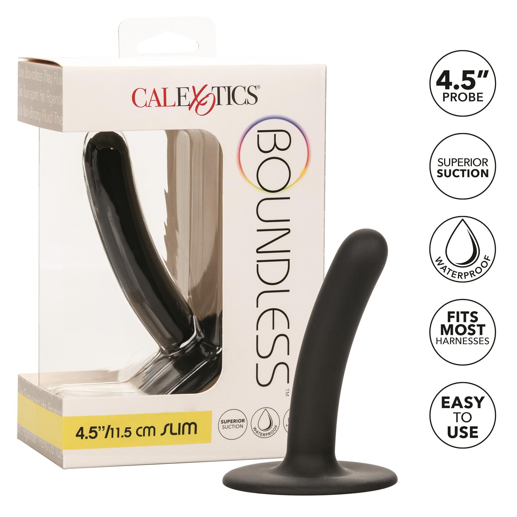 Boundless 4.5 Inch Slim Dildo - Features