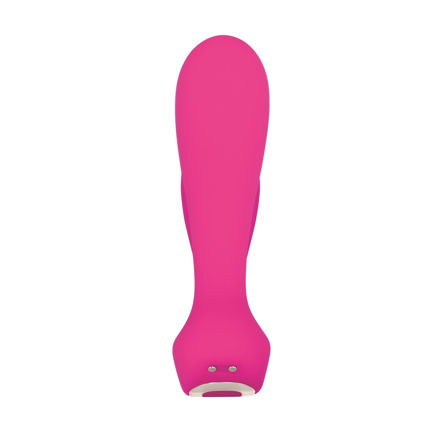 Adam & Eve Dual Entry Vibrator with Remote Control - Back