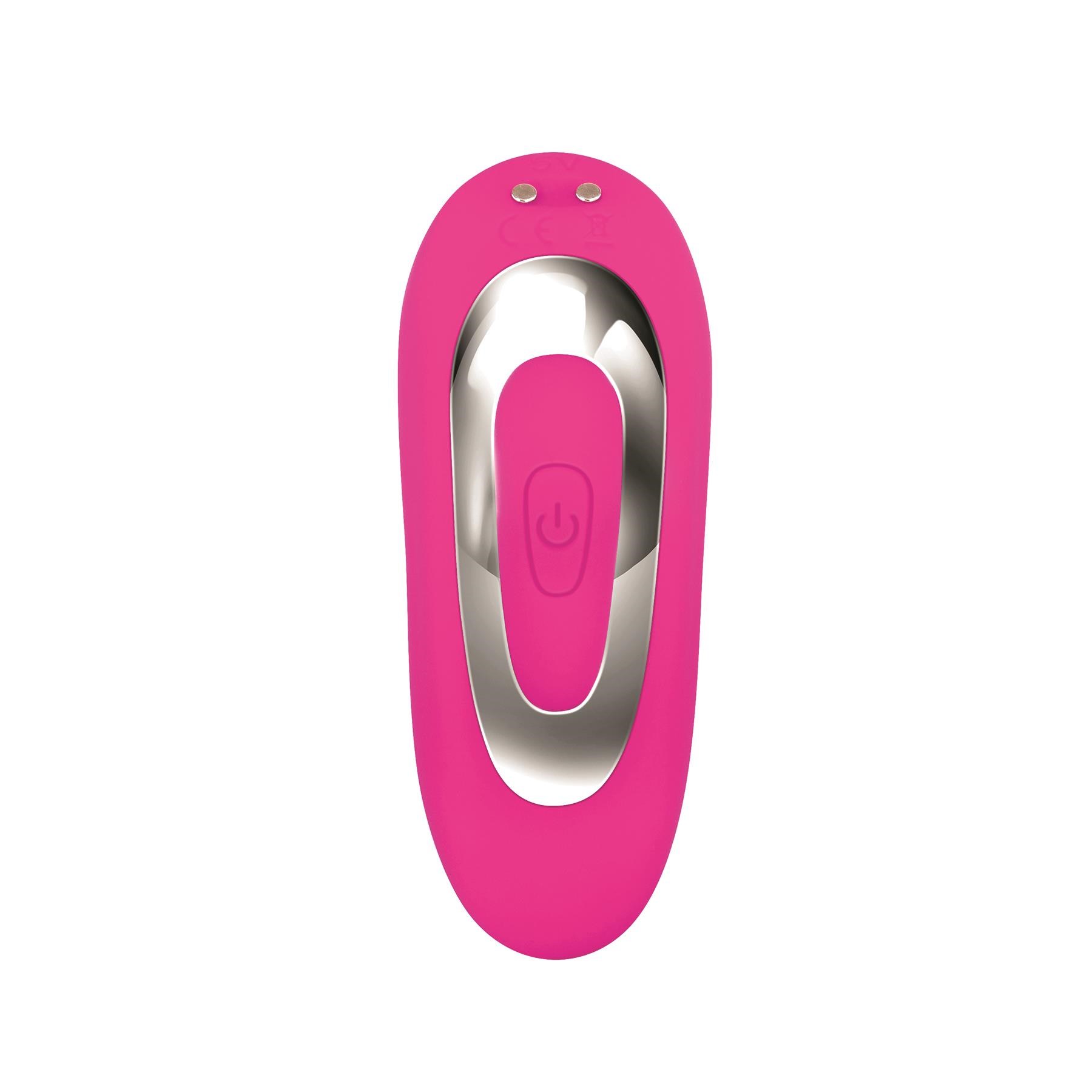 Adam & Eve Dual Entry Vibrator with Remote Control - Bottom