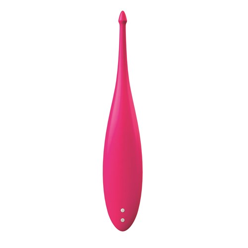 Satisfyer Twirling Fun Tip Vibrator Upright Product Shot - Back