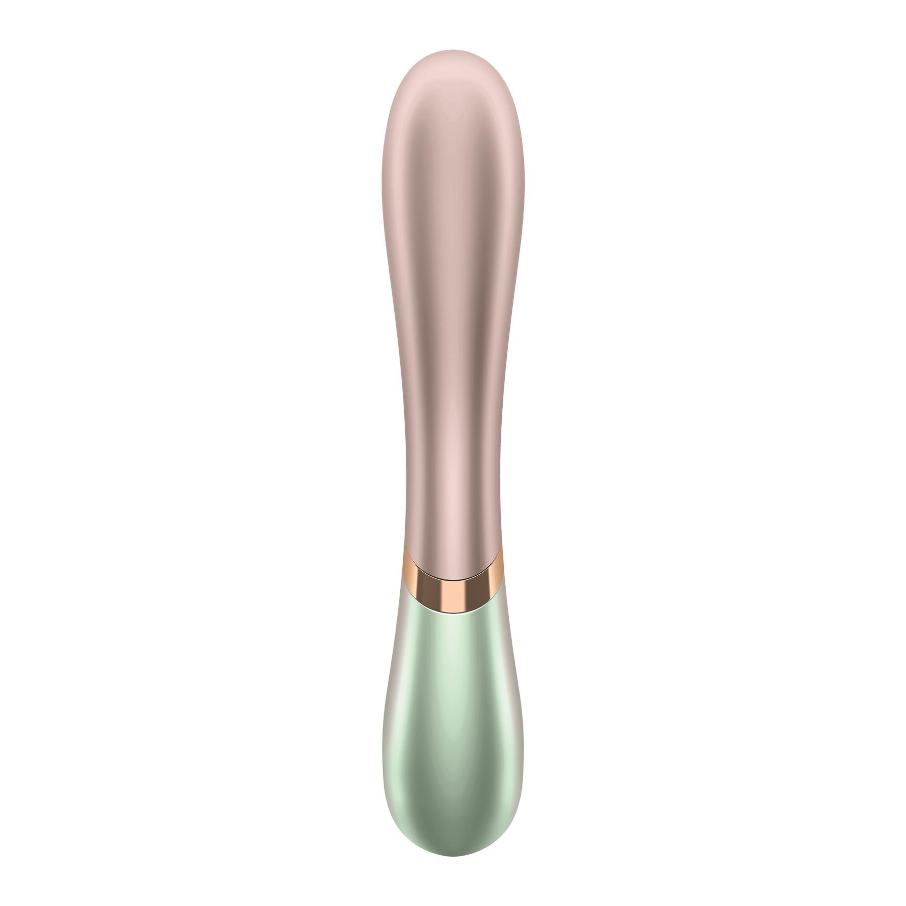 Satisfyer Hot Lover Dual Stimulating Vibrator - Back - Pink/Green