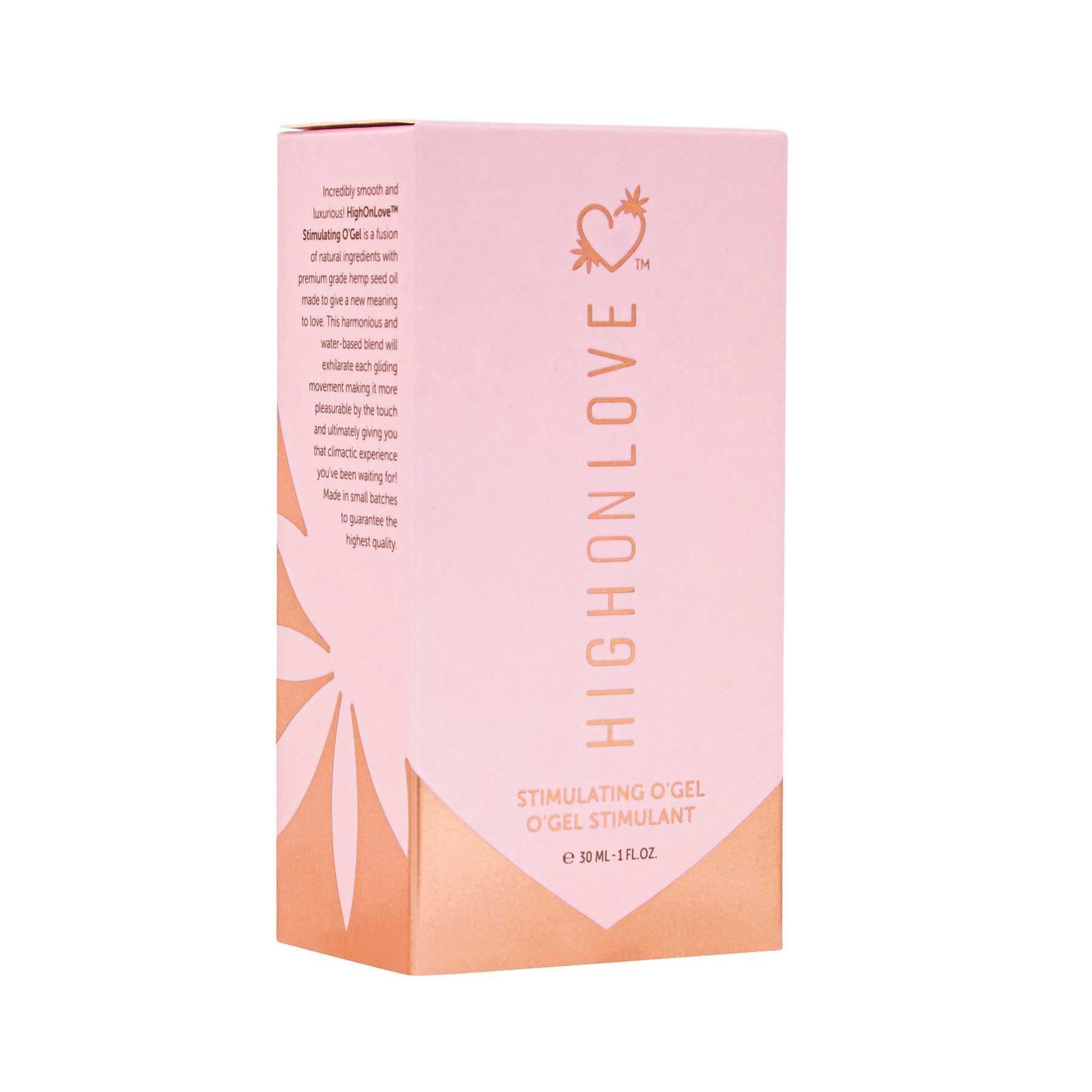 G095 HIGH ON LOVE STIMULATING O-GEL box