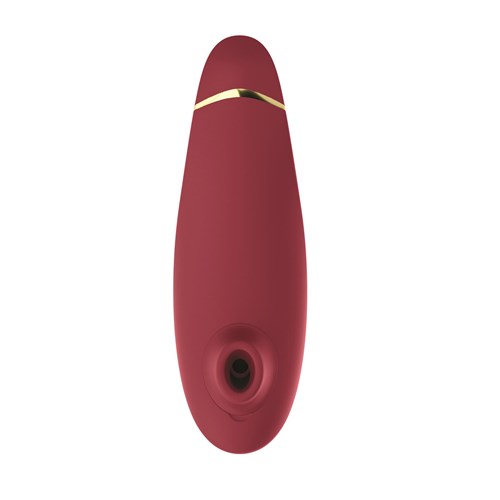 Womanizer Premium 2 Clitoral Stimulator - Burgundy