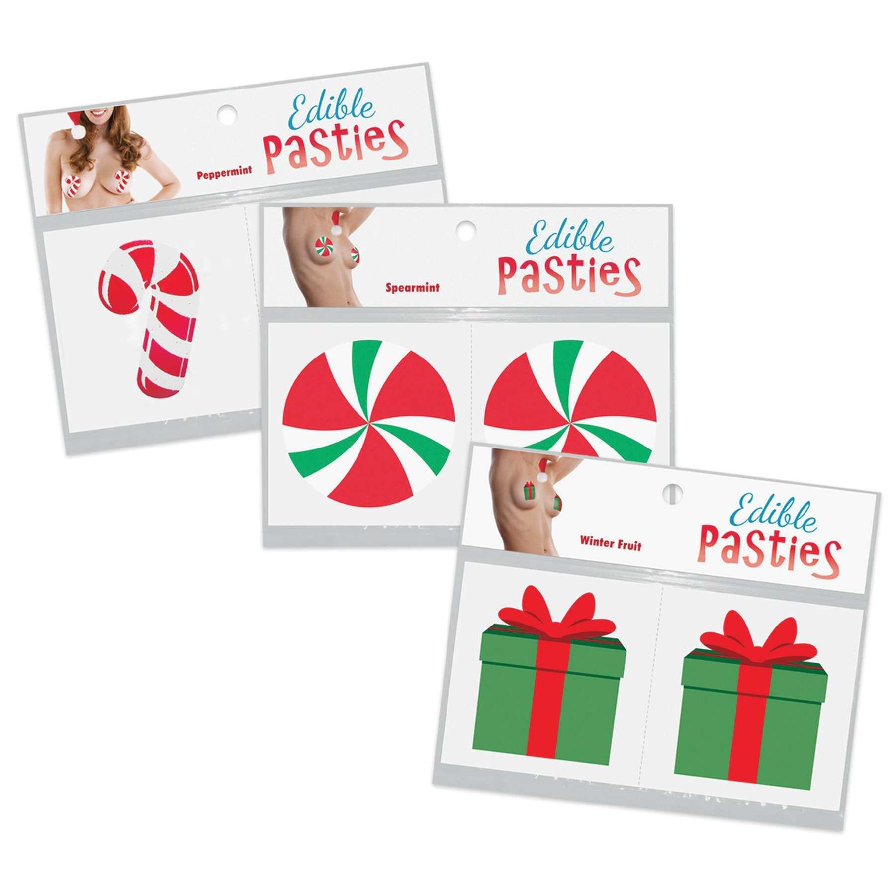 G031 MRS. CLAUS TASTY EDIBLE NIPPLE PASTIES 