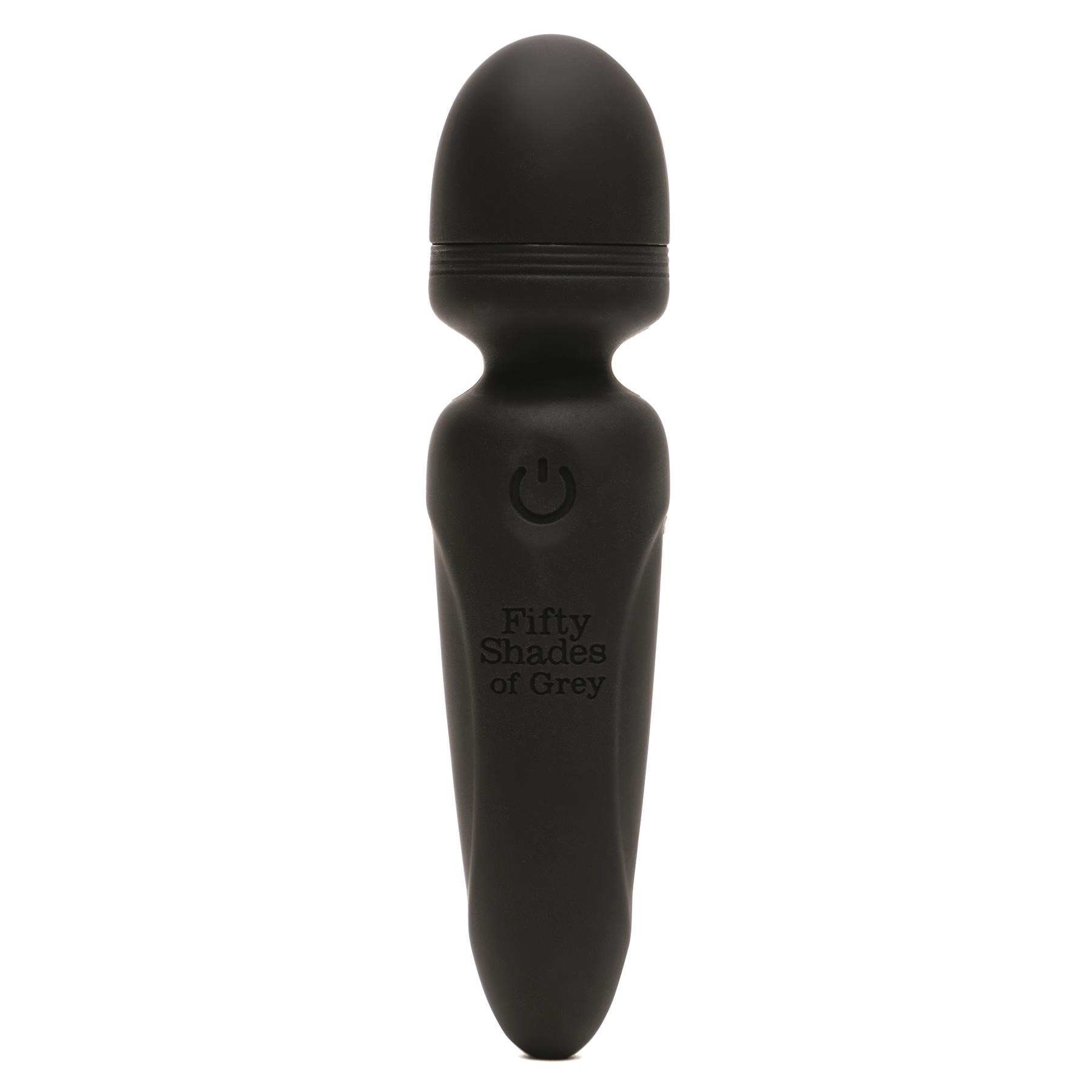 Fifty Shades of Grey Sensation Mini Wand Massager Upright Product Shot