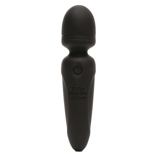 Fifty Shades of Grey Sensation Mini Wand Massager Upright Product Shot