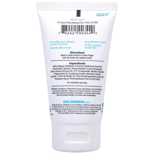 Spot on Stimulating Gel back