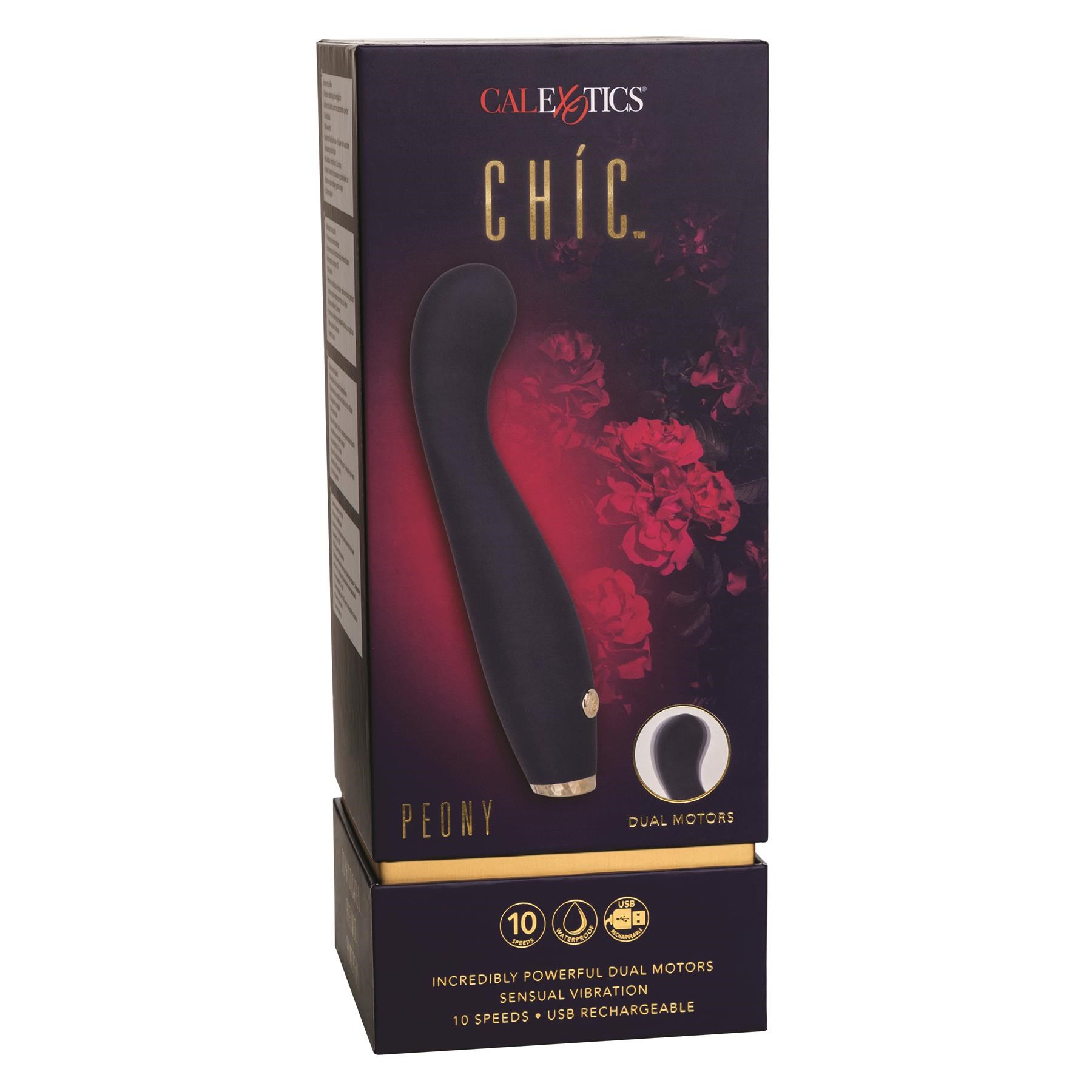 Chic Peony G-Spot Massager - Packaging Shot