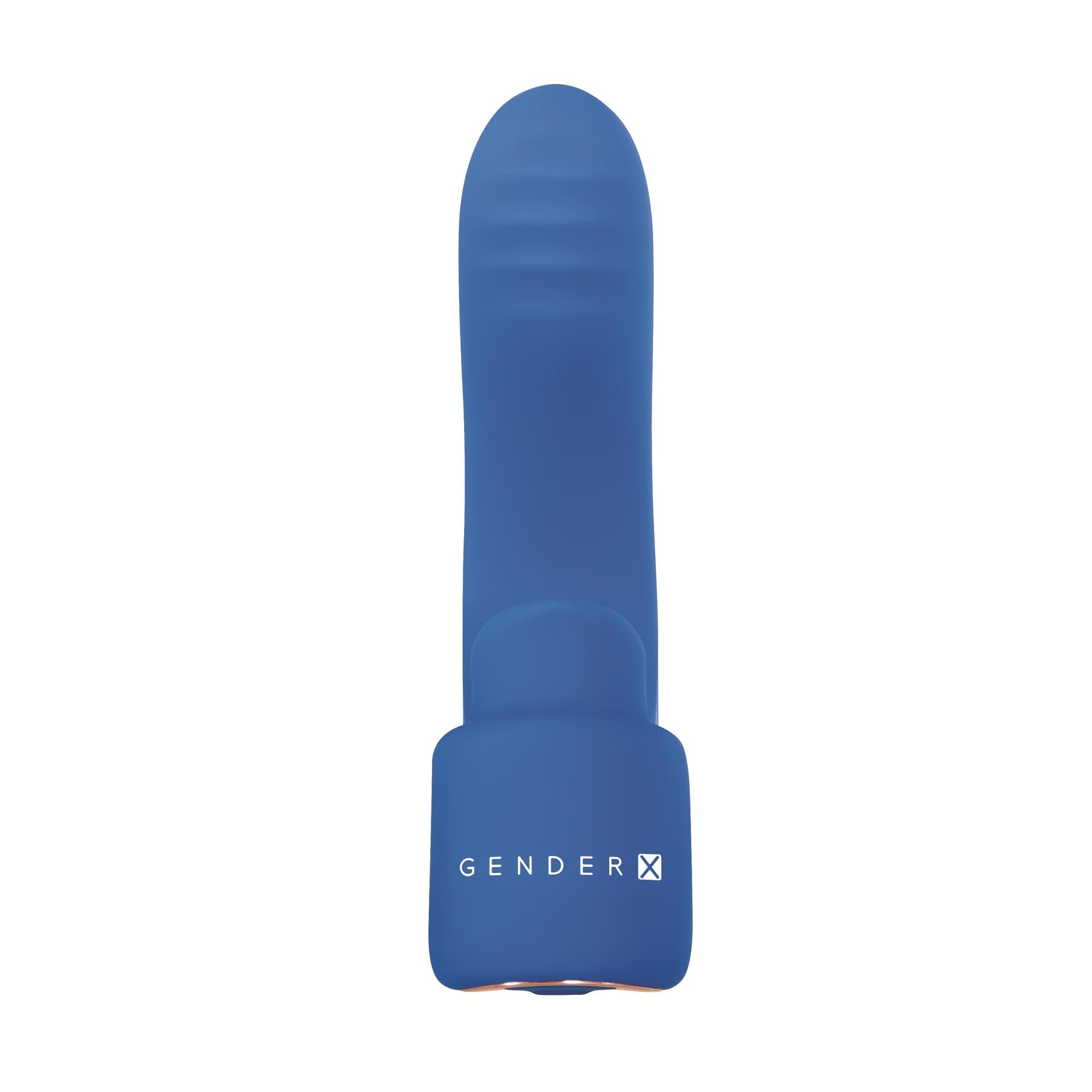 Flick It Rechargeable Finger Vibrator - Back