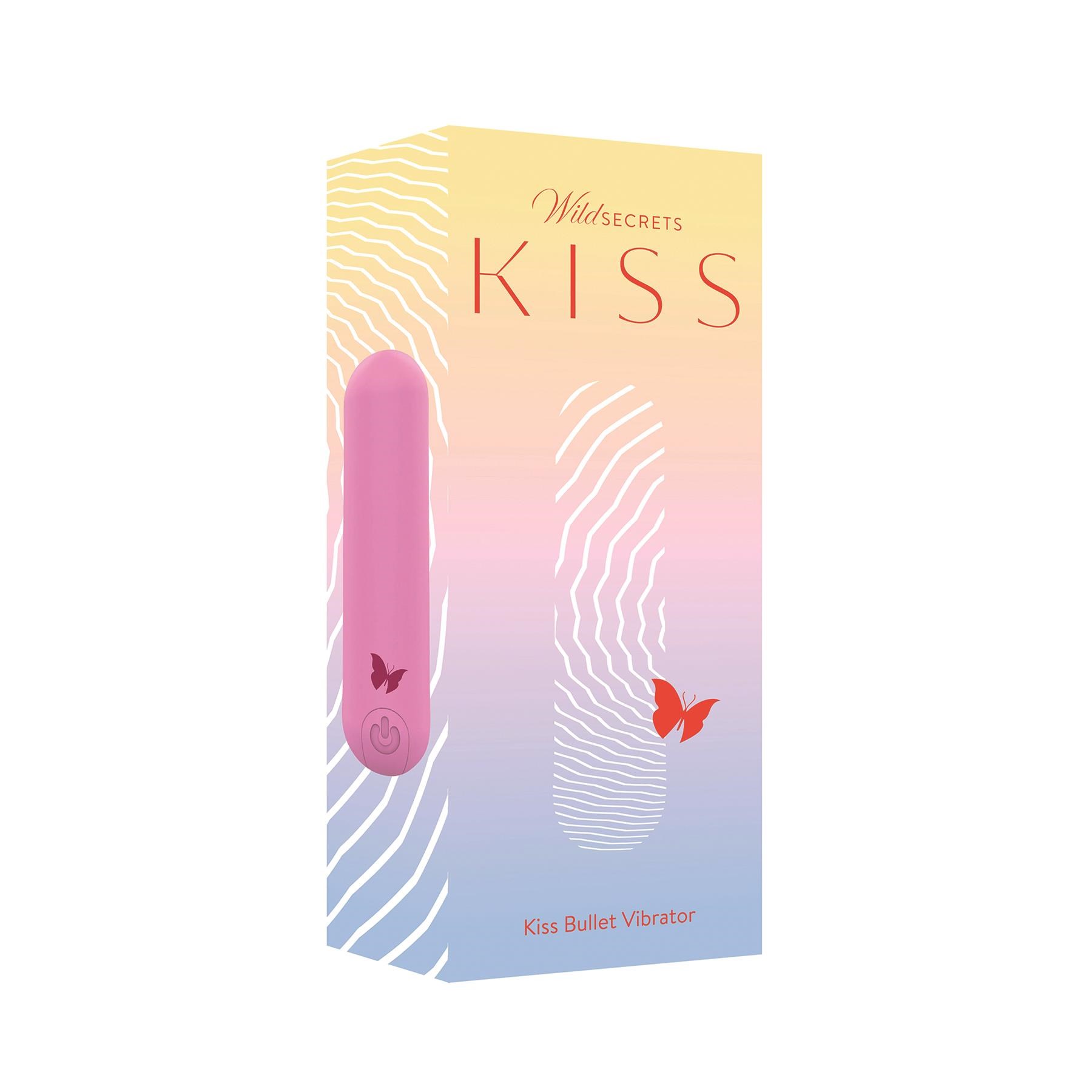 Wild Secrets Kiss Rechargeable Bullet - Packaging Shot