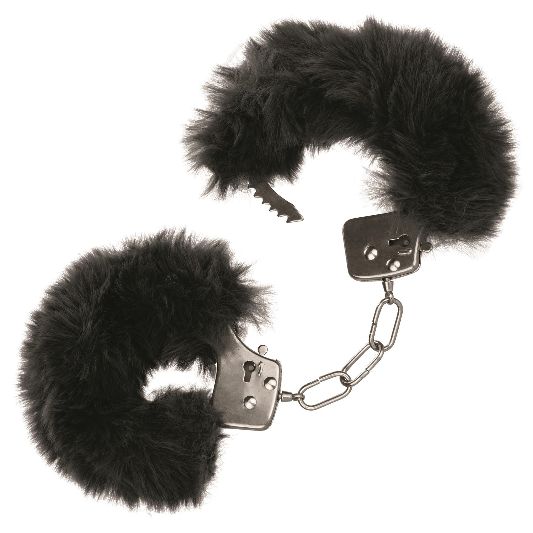 Ultra Furry Cuffs - Product Shot - Black