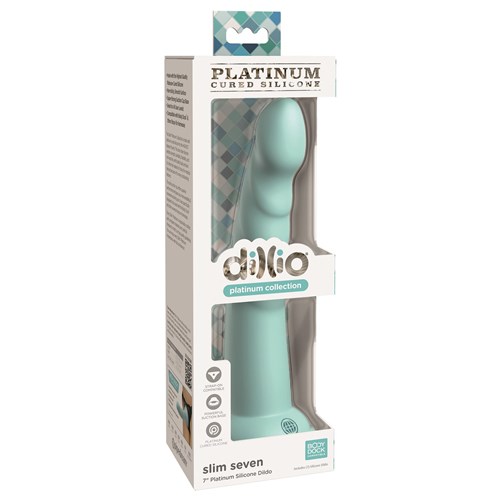 Dillio Platinum Slim Seven Dildo - Packaging Shot