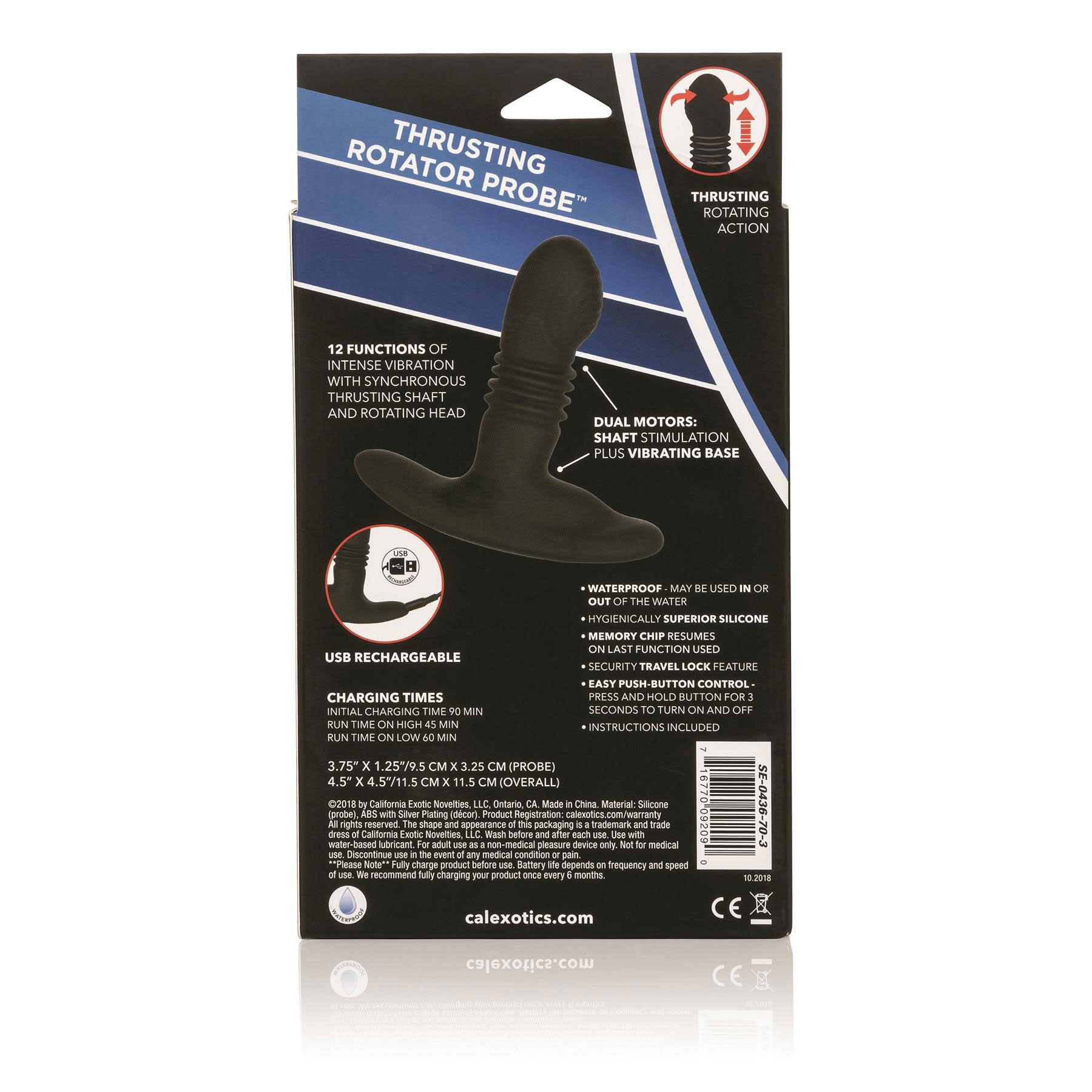 Thrusting Rotator Probe packaging