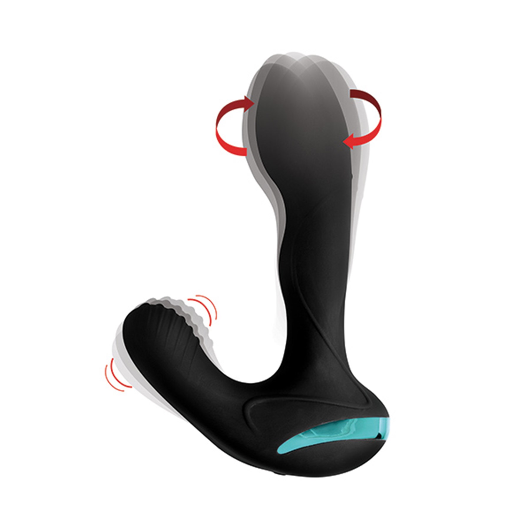 Maverick Rotating Prostate Stimulator showing rotation