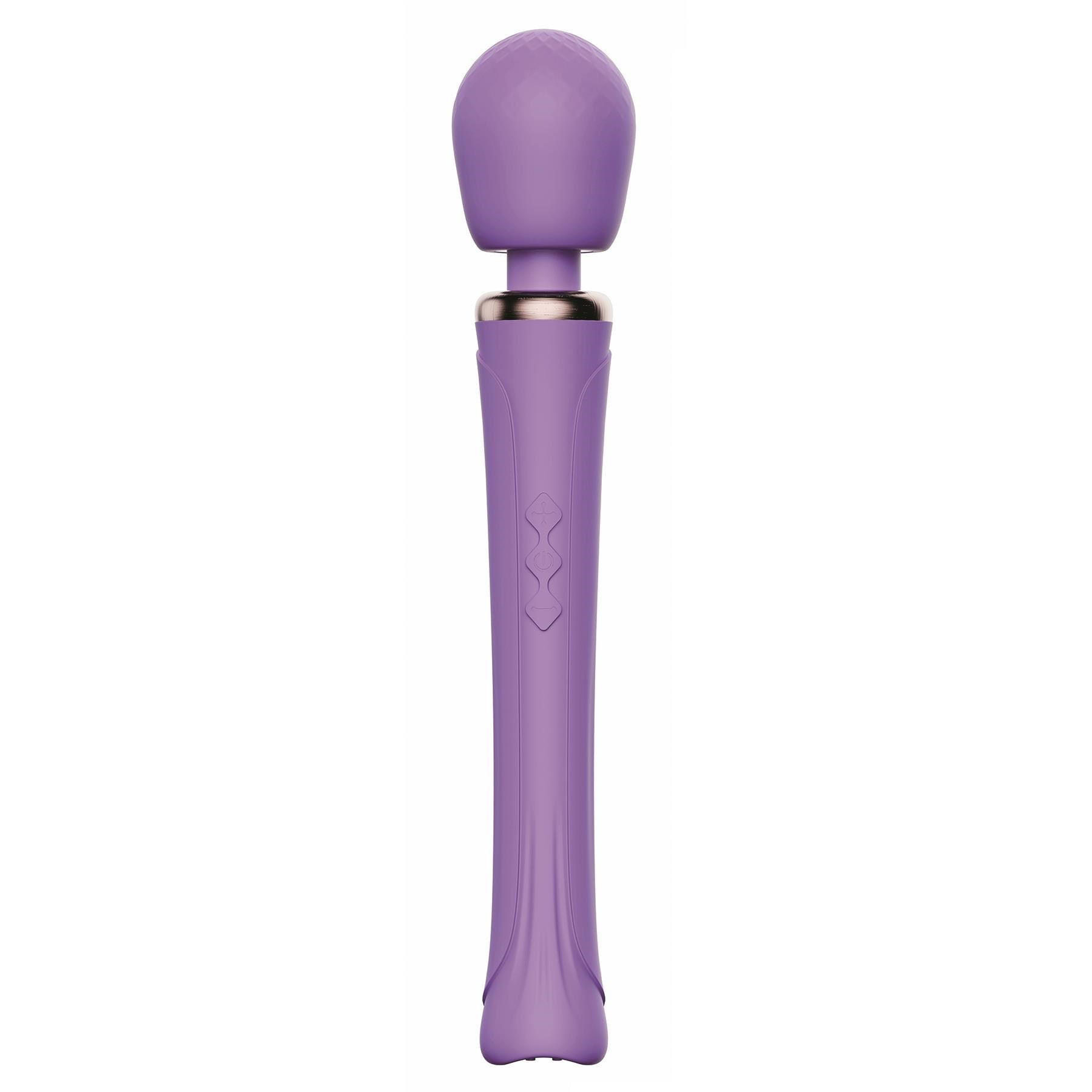 Wild Secrets Glow Deluxe Wand Massager - Product Shot #1 - Purple